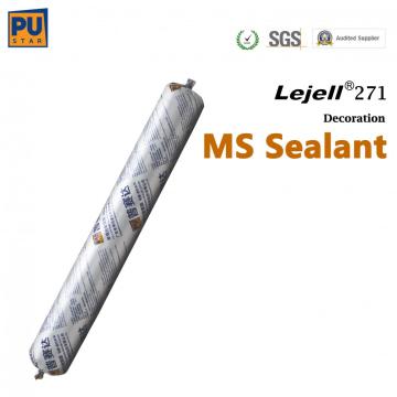 Lejell271 high modulus Ms polymer white sealant