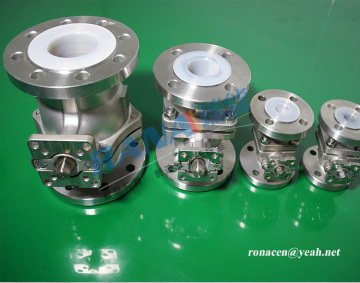 PFA LINED BALL VALVE