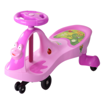 Frog Shape Child Swing Car გარე სათამაშოების მანქანა