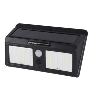 Candeeiro de parede solar ABS smd ip65