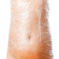 Plastik cling film body wrap roll