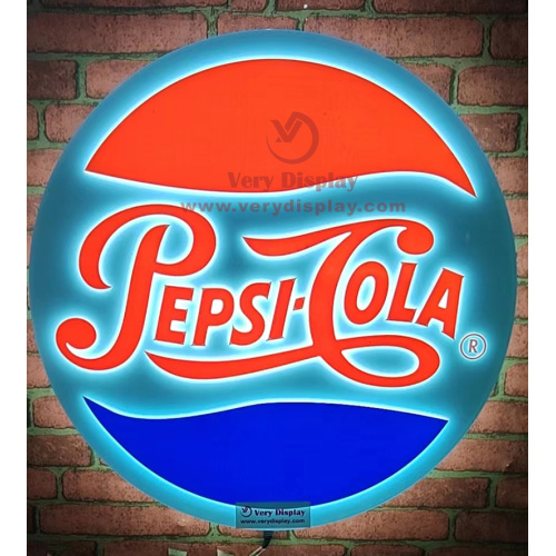 Signes de lumière LED Pepsi Cola