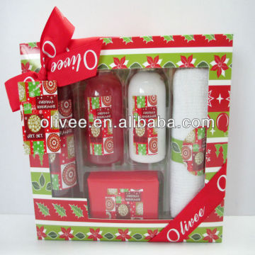 wholesale relaxing cream body care bath set