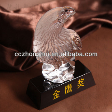 crystal eagle with crystal base
