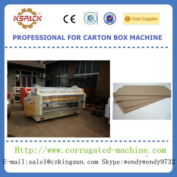 corrugated paper reel to sheet cutter machine