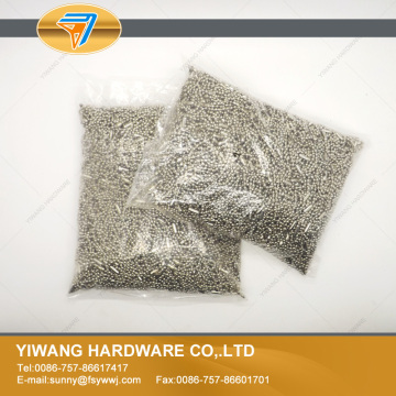 Christmas Decoration Silver Iron Ball Chain Necklace