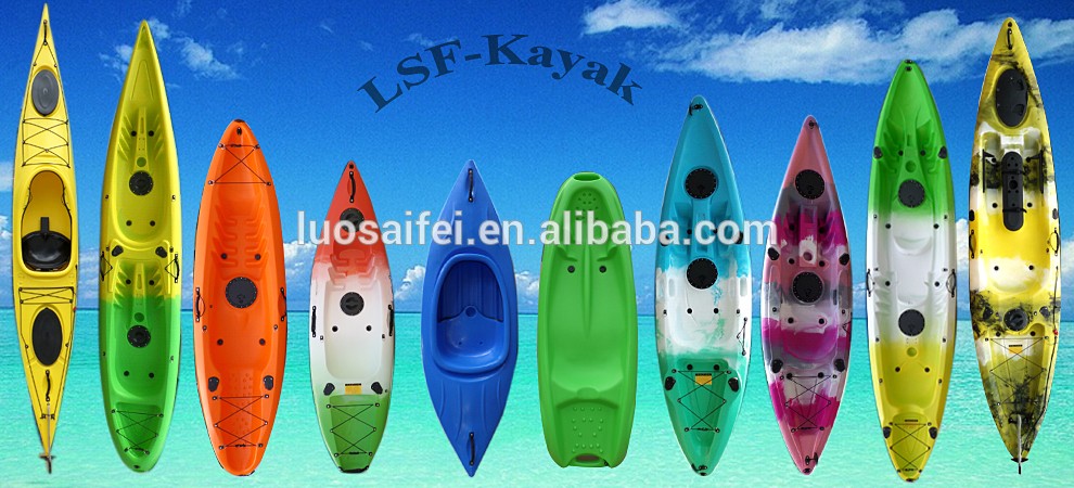 wholesale plastic kayak dugout Canoe for sale LLDPE