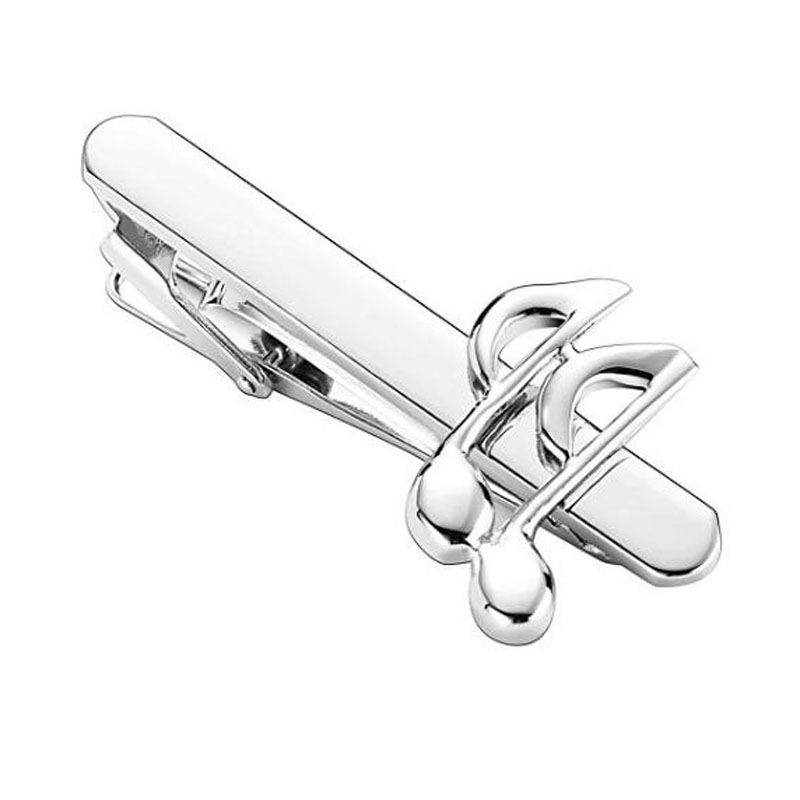 Novelty Music Note Symbol Tie Bar