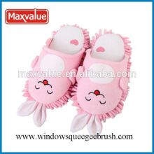 rabbit type floor microfiber cleaning slipper