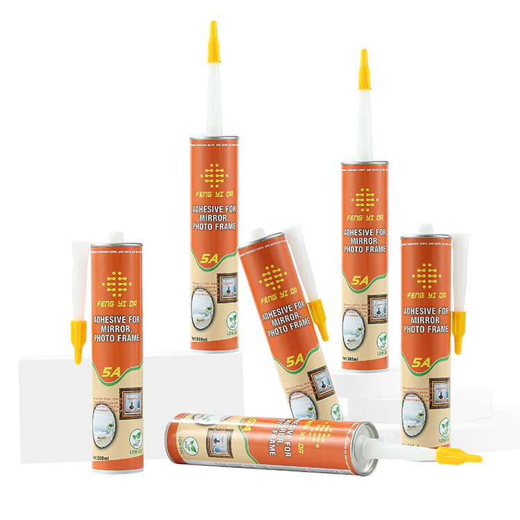 Volatile Solvent Adhesives Glue's skin forming very thin waterproof slow curing decoration glue wall decor adhesive mirror