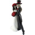 Halloween Gothic Lovers Romantic Bride and Groom Figurine