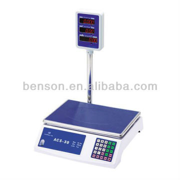 ACS-758D Bench scale with pole