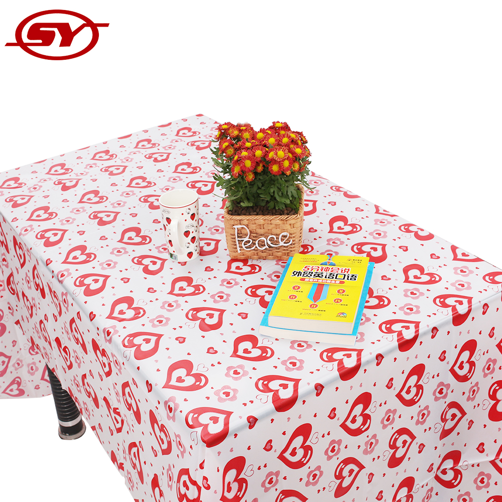 pe tablecloth