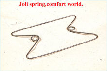 Butterfly edge support spring