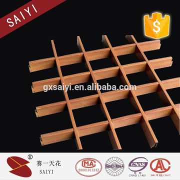 100*100mm Metal Grid Ceiling, Open Cell Grid Ceiling Tiles