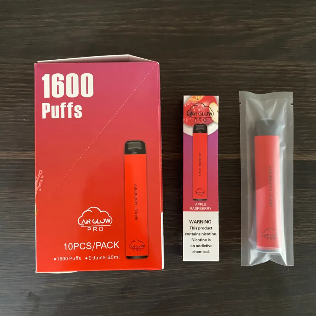 1000mAh 1600 Puffs Fruits Series Pre-Filled Pop Disposable Vape with 6.5ml Juice Liquid
