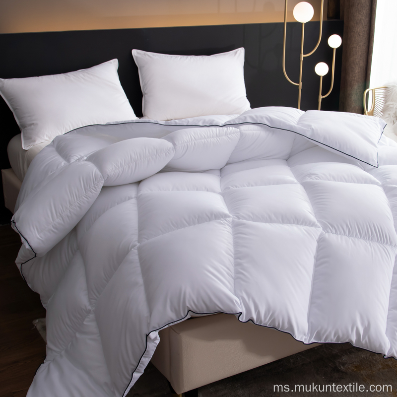 hotel mewah sisipan selimut Down Alternative Quilted Comforter