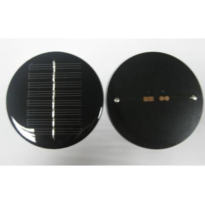 film mince panneau solaire round solar cell epoxy