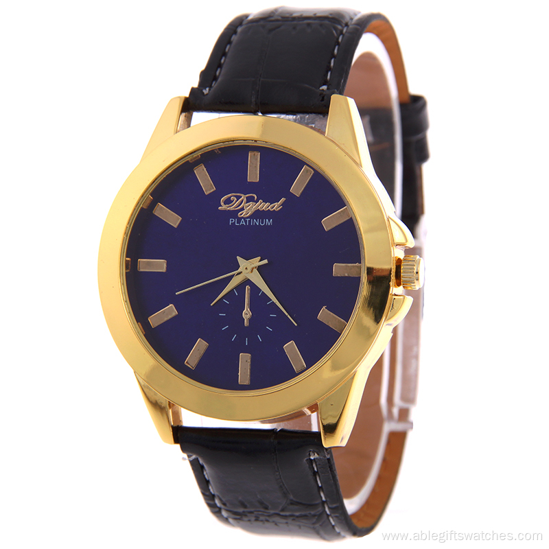 Hot Sale Business Men Luxuruy Leather Watches