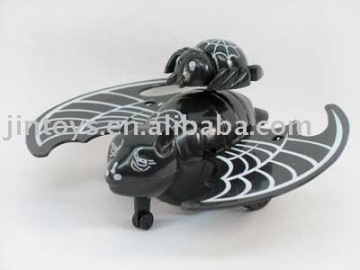 Plastic Toy Animal,Pull Line Bat with 2 Different Color