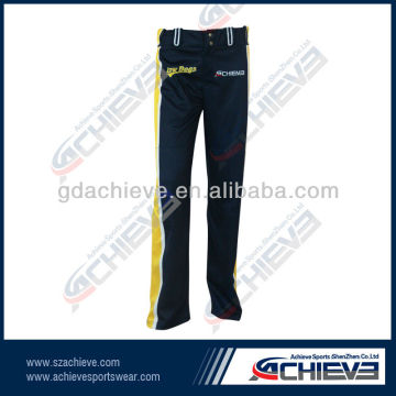 Hot selling navy sports baseball pants