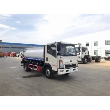 Euro 3 phát thải 5000L Tanker cho nước uống