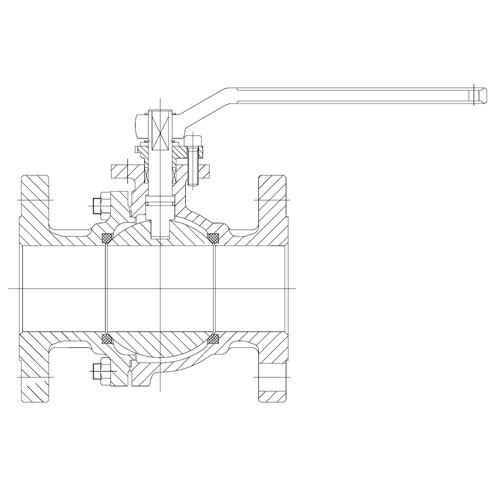 Cast Steel Floating Ball Valve