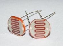 5mm CDS Photoconductive Cell / Photoresistor For Switch , P
