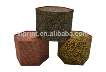 High quality packaging box with cloth art for jewelry