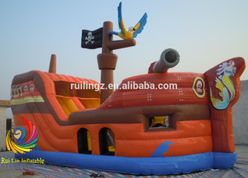 pvc pirate ship for sale, air pirate ship, cheap inflatable pirate ship