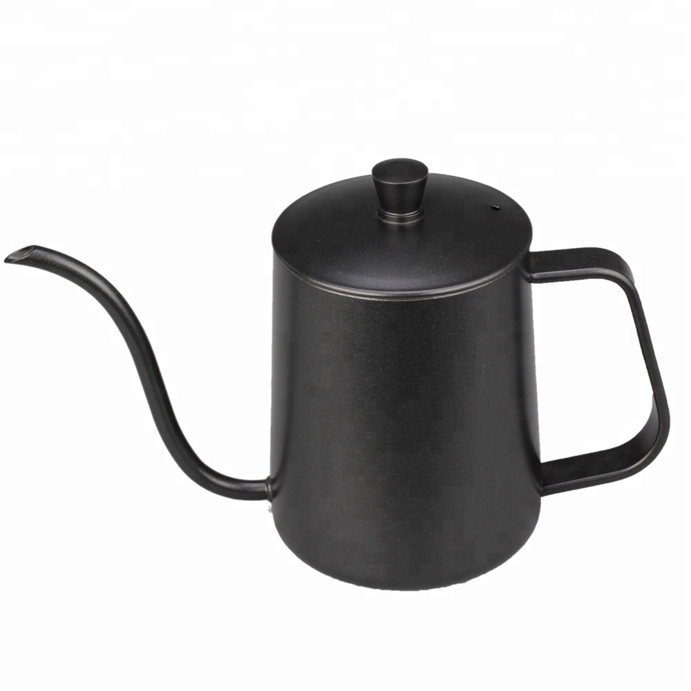 Caffettiera con beccuccio lungo e stretto in acciaio inossidabile 5 Stainless Steel Long Narrow Spout Coffee Pot 5