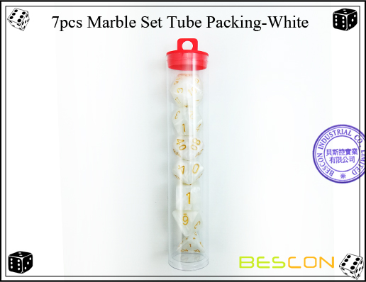 7pcs Mármol Set Tube Packing-White-3 7pcs Marble Set Tube Packing-White-3