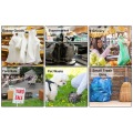 Hot Sale Custom Plastic Garbage Bags