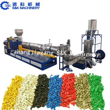 HDPE Agricultural Films Recycling LDPE Plastics Pelletizing Granulators & Extruders Machine