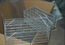 Metal live animal cage trap