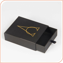 small lid off rigid paper custom printed gift box for wallets