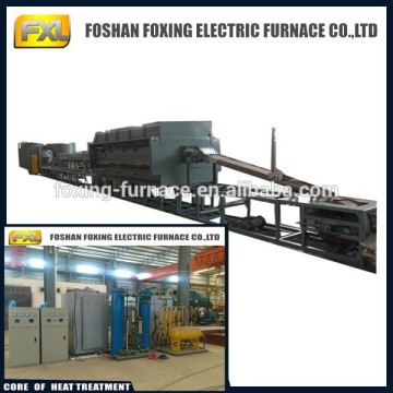 continuous mesh belt brazing furnace