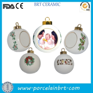 Wholesale ball shaped good quality porcelain Special Picture Frame