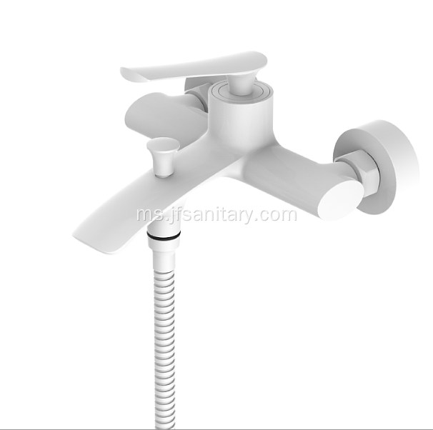 Hot Sell Modern Brass Shower Mixer Valve White