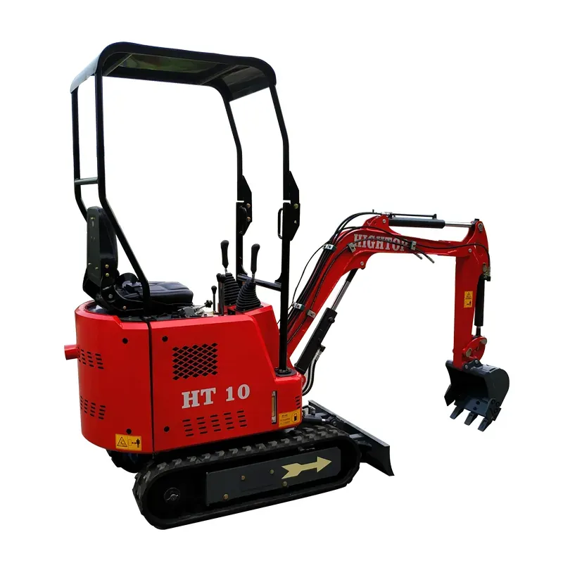 High Performance Hydraulic Crawler Small Wheel Construction Backhoe