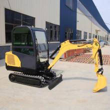 2.5T CE ฟาร์มครัวเรือนไฮดรอลิกรถเข็น Micro Excavator