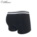 Homens confortável sexy boxer shorts cueca