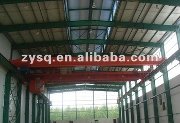 Single girder overhead warehouse crane