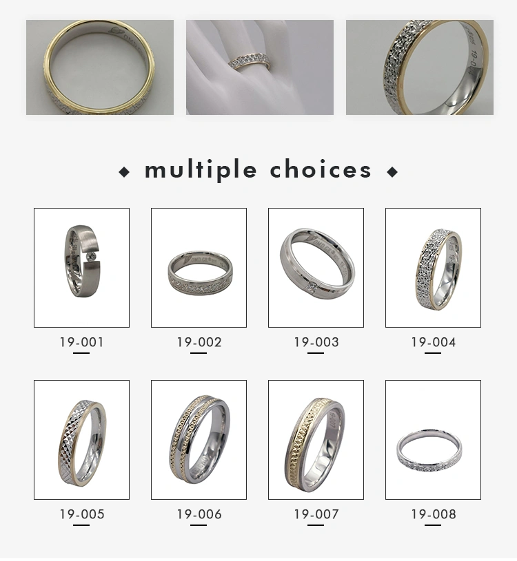 Fashion Men's 316L Stainless Steel Jewellery Not Casting Rings