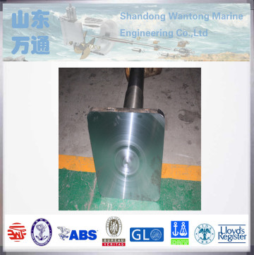 Marine stainless steel rudder pintle rudder system parts