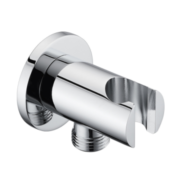 Brass Bathroom Auto Water Control Toilet Stop Angle Valve with shower Spray head holder bracket