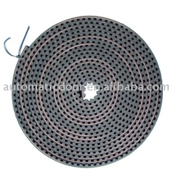 Deper rubber industrial timing belt for automatic door