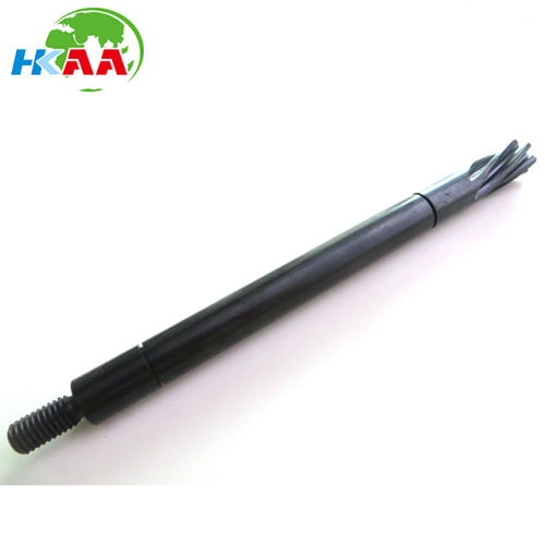 Custom drive worm gear shaft, motorcycle speed transmission worm shaft