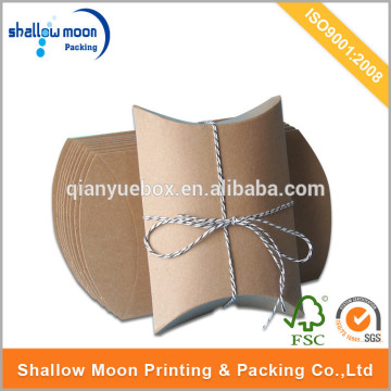 kraft pillow boxes paper packaging