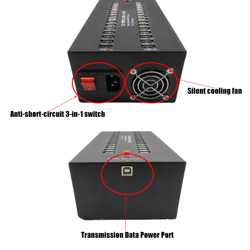 32 USB 2.0 hub ports 5V2.1A component ports 32 USB 2.0 hub ports 5V2.1A component ports